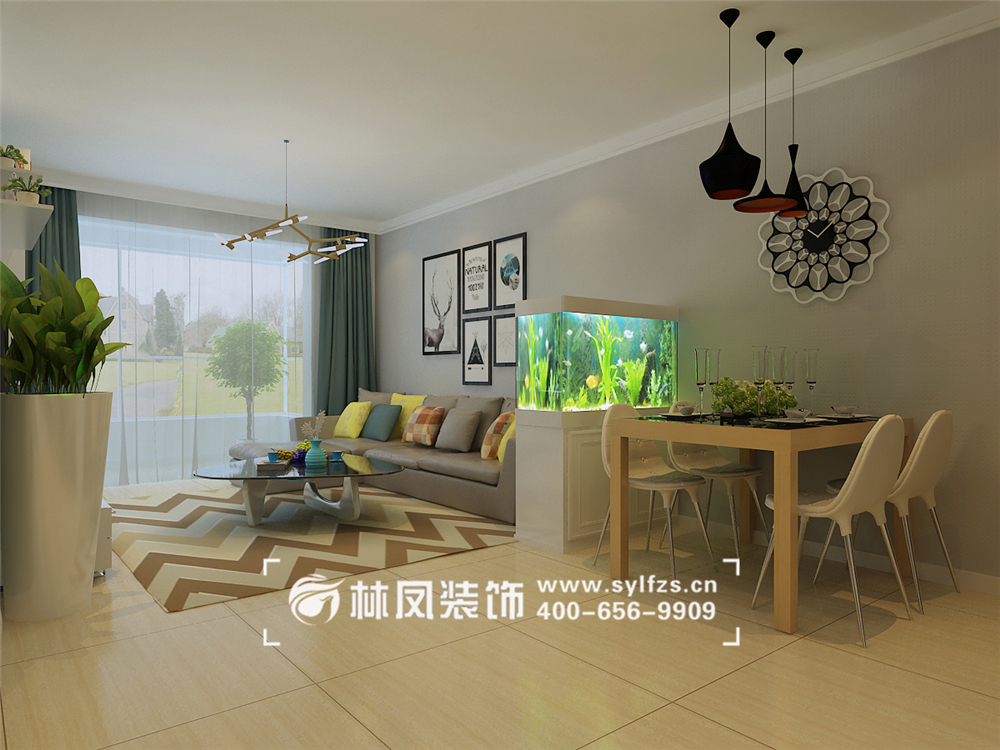 新房裝修魚(yú)缸放哪好？
