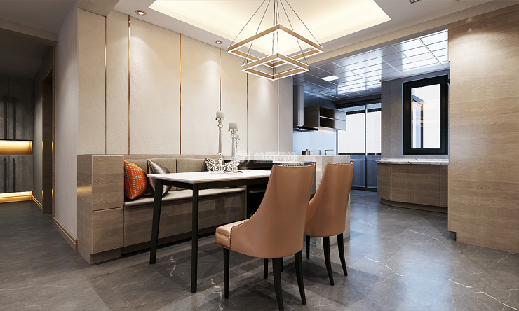 餐廳卡座設計裝修效果圖 餐廳卡座設計裝修效果圖