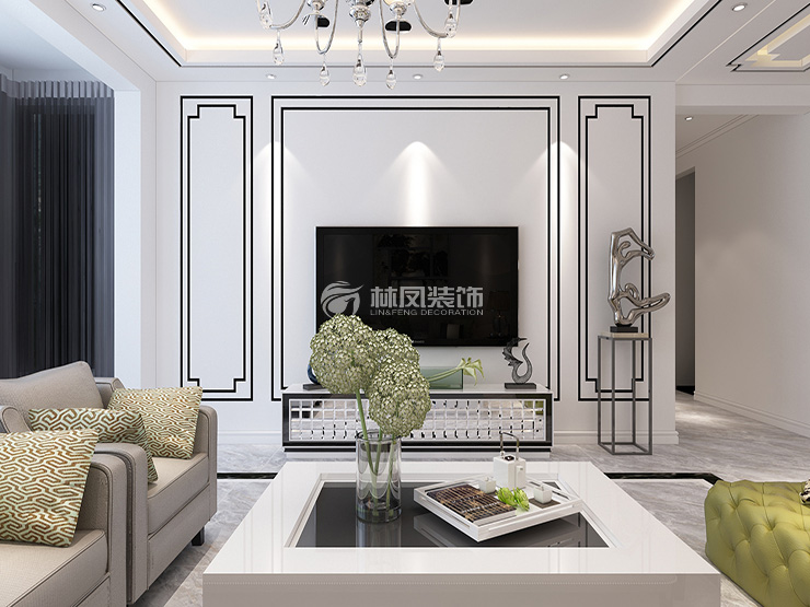 客廳電視背景墻裝修設(shè)計(jì)案例 客廳電視背景墻裝修設(shè)計(jì)案例