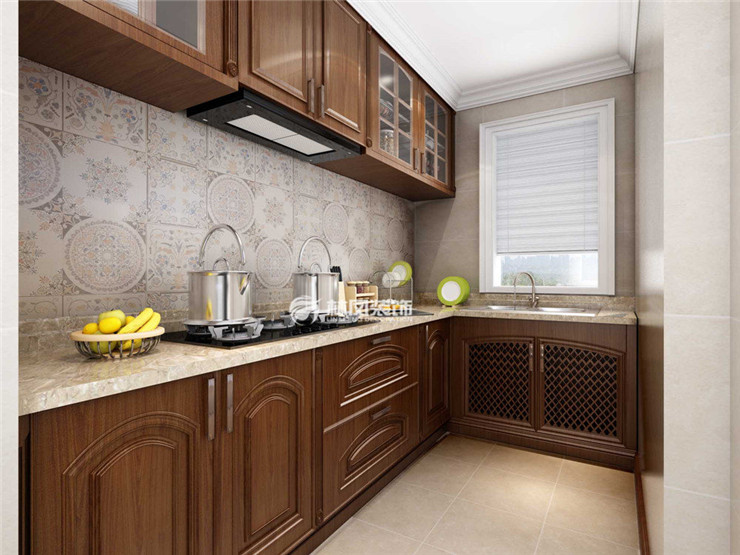 廚房花色瓷磚鋪貼效果圖 廚房花色瓷磚鋪貼效果圖