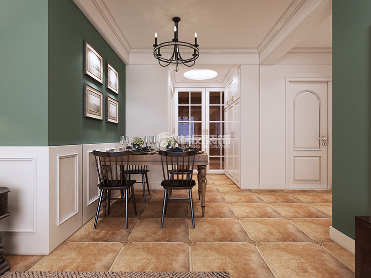 餐廳護(hù)墻板裝修效果圖案例 餐廳護(hù)墻板裝修效果圖案例