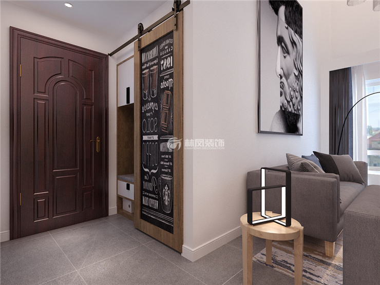 玄關(guān)谷倉門裝修效果圖 玄關(guān)谷倉門裝修效果圖