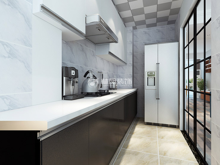 廚房玻璃門裝修效果圖 廚房玻璃門裝修效果圖