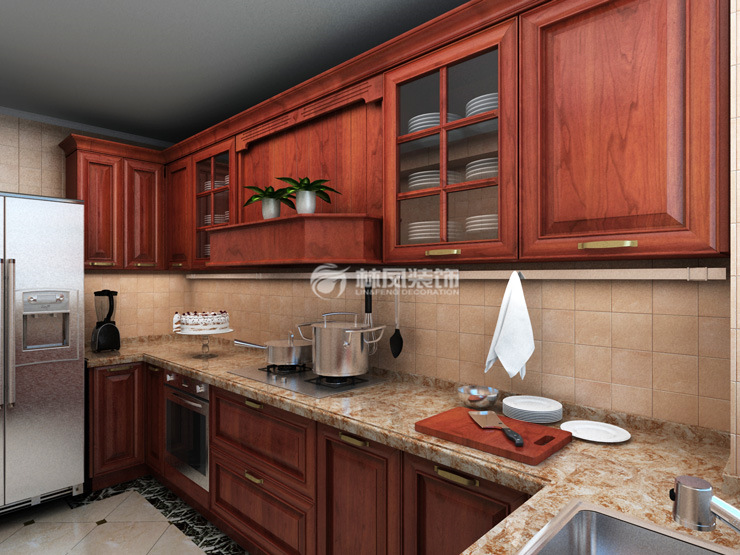 林鳳裝飾廚房裝修效果圖 林鳳裝飾廚房裝修效果圖