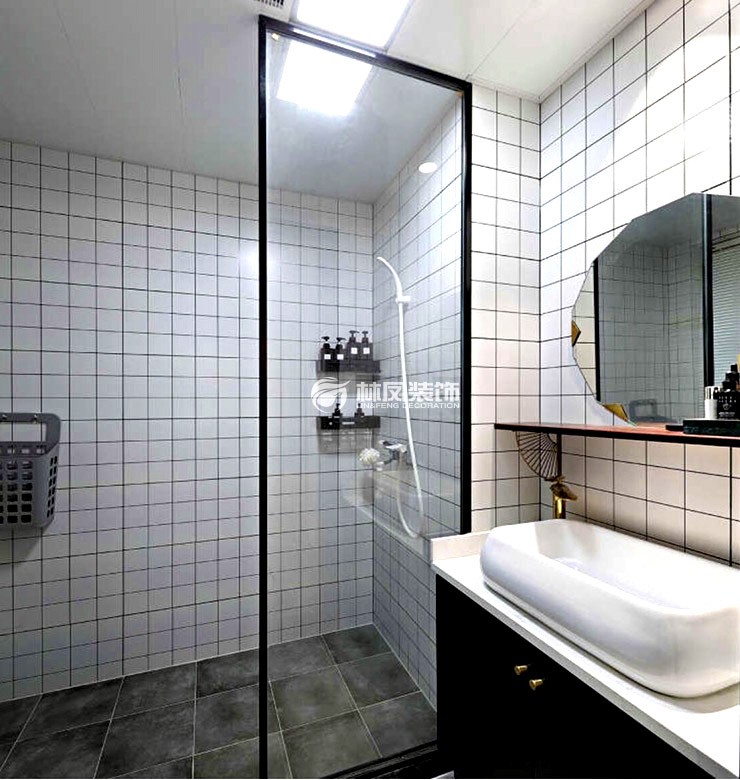 衛(wèi)生間小方磚鋪貼裝修效果圖 衛(wèi)生間小方磚鋪貼裝修效果圖