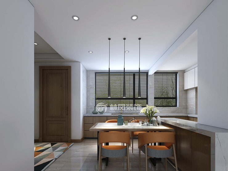 家庭裝修時餐廳面積比較小要怎么裝才好？