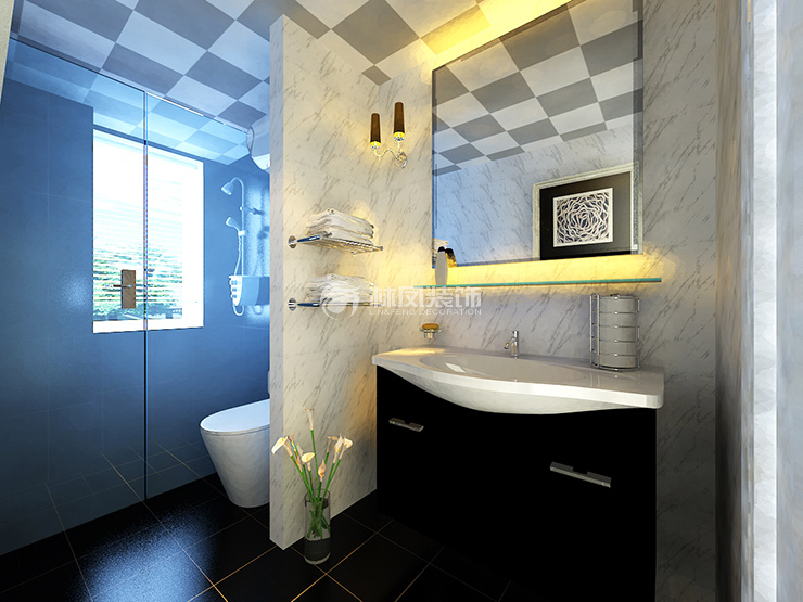 現(xiàn)代風格衛(wèi)生間干濕分離設(shè)計裝修效果圖 現(xiàn)代風格衛(wèi)生間干濕分離設(shè)計裝修效果圖