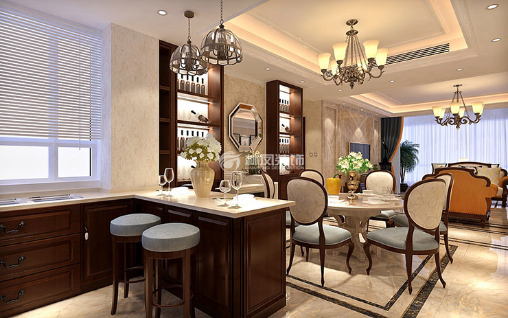 美式風(fēng)格LDK設(shè)計(jì)裝修效果圖 美式風(fēng)格LDK設(shè)計(jì)裝修效果圖