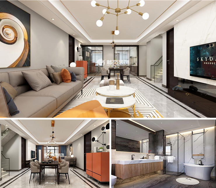 萬科翡翠臻園140平現(xiàn)代簡約風格裝修效果圖 萬科翡翠臻園140平現(xiàn)代簡約風格裝修效果圖