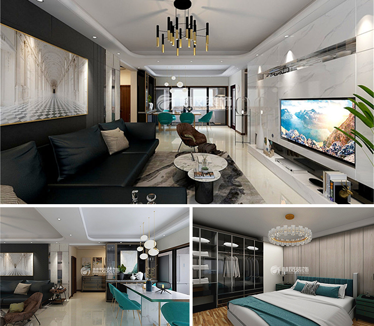 萬科翡翠臻園125平現(xiàn)代簡約風格裝修效果圖 萬科翡翠臻園125平現(xiàn)代簡約風格裝修效果圖