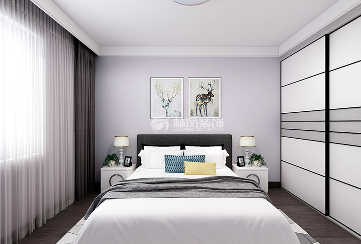 現(xiàn)代風格床頭背景墻裝修效果圖 現(xiàn)代風格床頭背景墻裝修效果圖