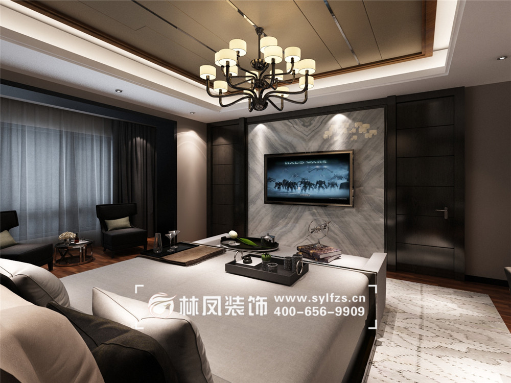 美式風格客廳電視背景墻裝修效果圖 美式風格客廳電視背景墻裝修效果圖