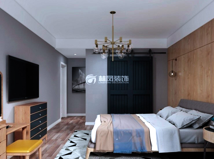 北歐風格臥室背景墻設(shè)計裝修效果圖 北歐風格臥室背景墻設(shè)計裝修效果圖