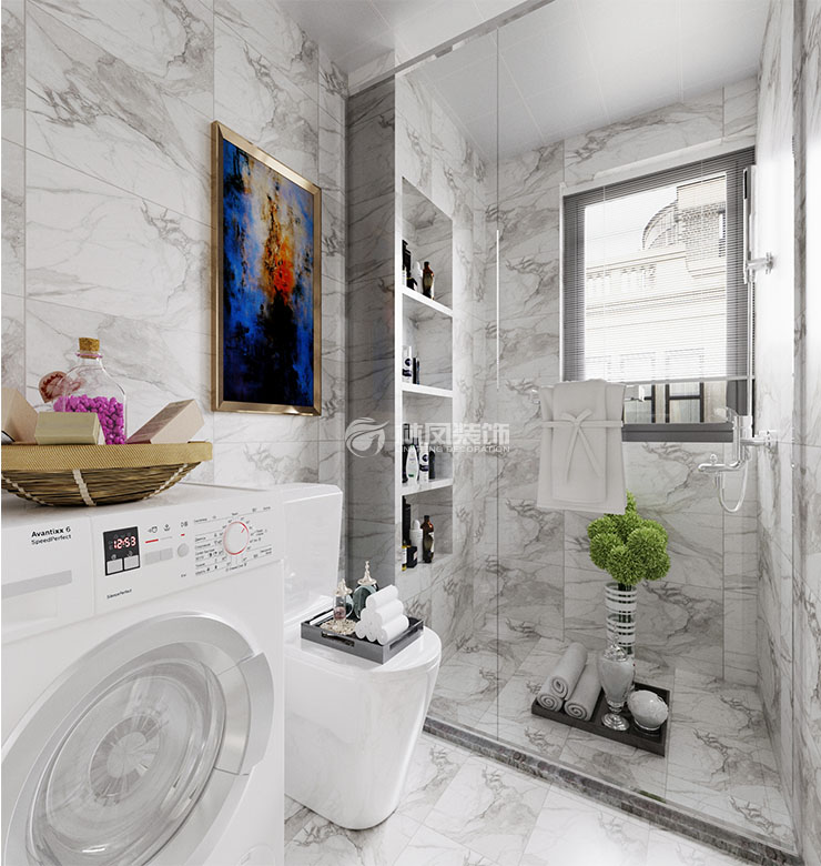 現(xiàn)代風(fēng)格衛(wèi)生間濕區(qū)壁龕收納設(shè)計(jì)裝修效果圖 現(xiàn)代風(fēng)格衛(wèi)生間濕區(qū)壁龕收納設(shè)計(jì)裝修效果圖