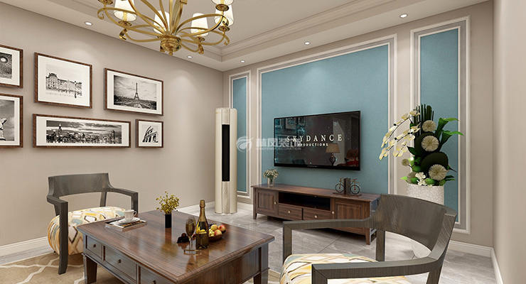 美式風(fēng)格電視背景墻設(shè)計(jì)裝修效果圖 美式風(fēng)格電視背景墻設(shè)計(jì)裝修效果圖