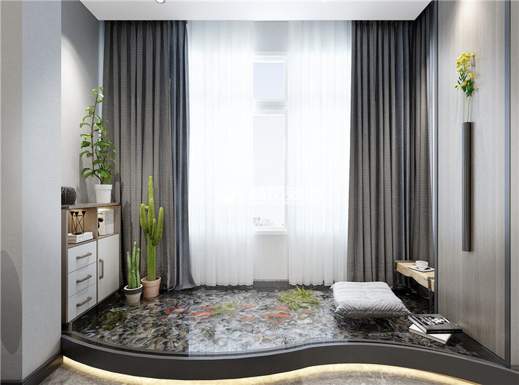 現(xiàn)代風格陽臺擴入客廳后裝修效果圖 現(xiàn)代風格陽臺擴入客廳后裝修效果圖