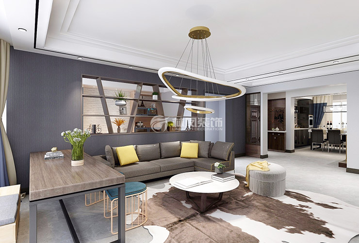 輕奢風(fēng)格沙發(fā)背景墻設(shè)計(jì)裝修效果圖 輕奢風(fēng)格沙發(fā)背景墻設(shè)計(jì)裝修效果圖