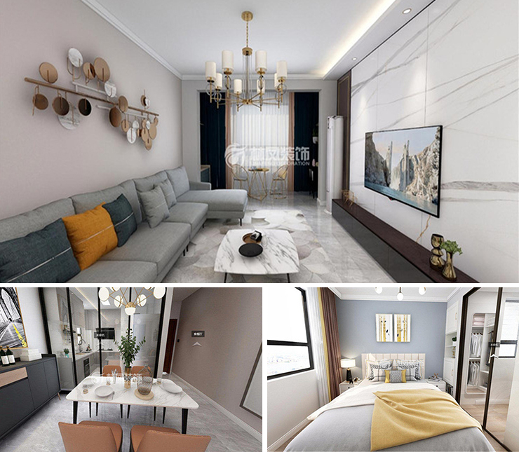 融創(chuàng)唐軒府 125平 現(xiàn)代簡約風格裝修效果圖 融創(chuàng)唐軒府 125平 現(xiàn)代簡約風格裝修效果圖